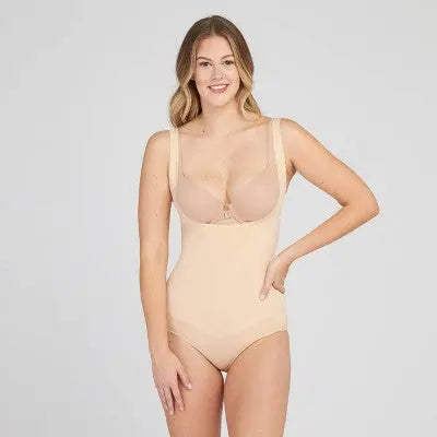 Assets by Spanx Women's Remarkable Results Open-Bust Brief Bodysuit ASSETS by SPANXBullseye Deals
