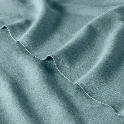 Casaluna 100% Washed Linen Solid Sheet Set - 4-Piece Plain Weave Bedding CasalunaBullseye Deals