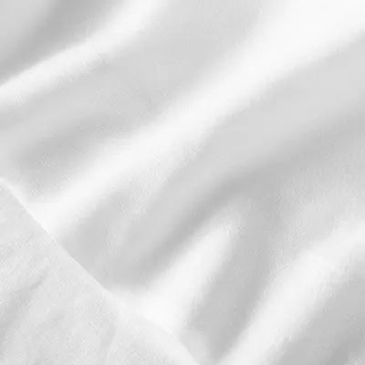 Casaluna 100% Washed Linen Solid Sheet Set - 4-Piece Plain Weave Bedding CasalunaBullseye Deals