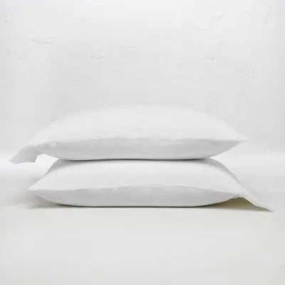 Casaluna Pillowcases Linen 33x20 Plain Weave OEKO-TEX 2pk CasalunaBullseye Deals