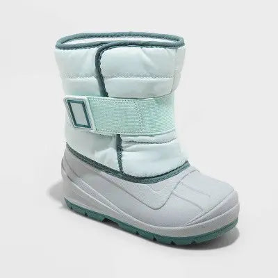 Cat & Jack Toddler Faux Fur Hook And Loop Mid-Calf Winter Boots Waterproof Cat & JackBullseye Deals