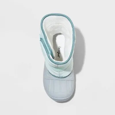 Cat & Jack Toddler Faux Fur Hook And Loop Mid-Calf Winter Boots Waterproof Cat & JackBullseye Deals