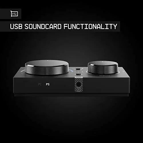 Certified Refurbished - ASTRO Gaming A40 TR Wired Headset w MixAmp Pro for Playstation - Black/Blue - Secondipity