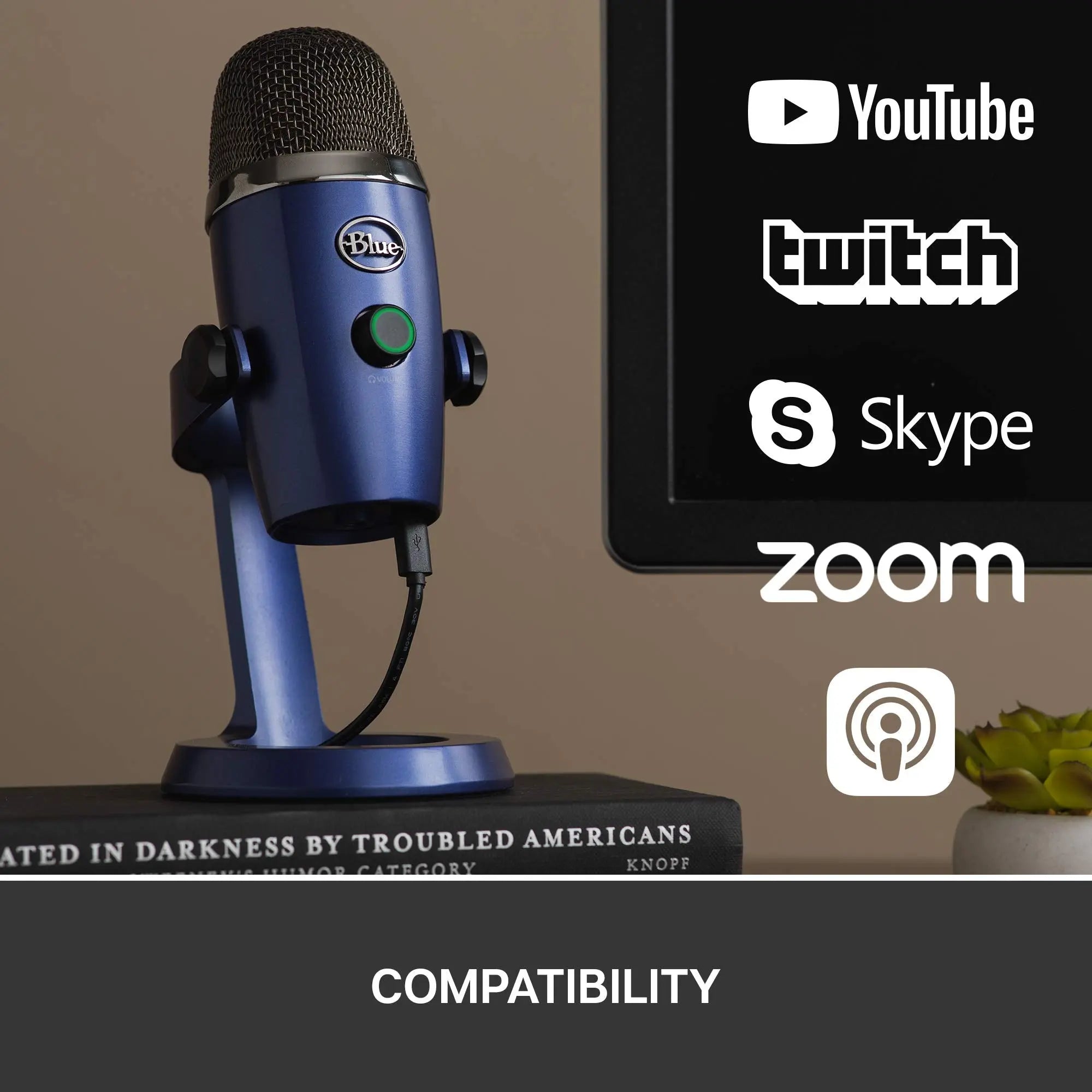 Certified Refurbished - Blue Microphone -Yeti Nano Blue MicrophonesBullseye Deals