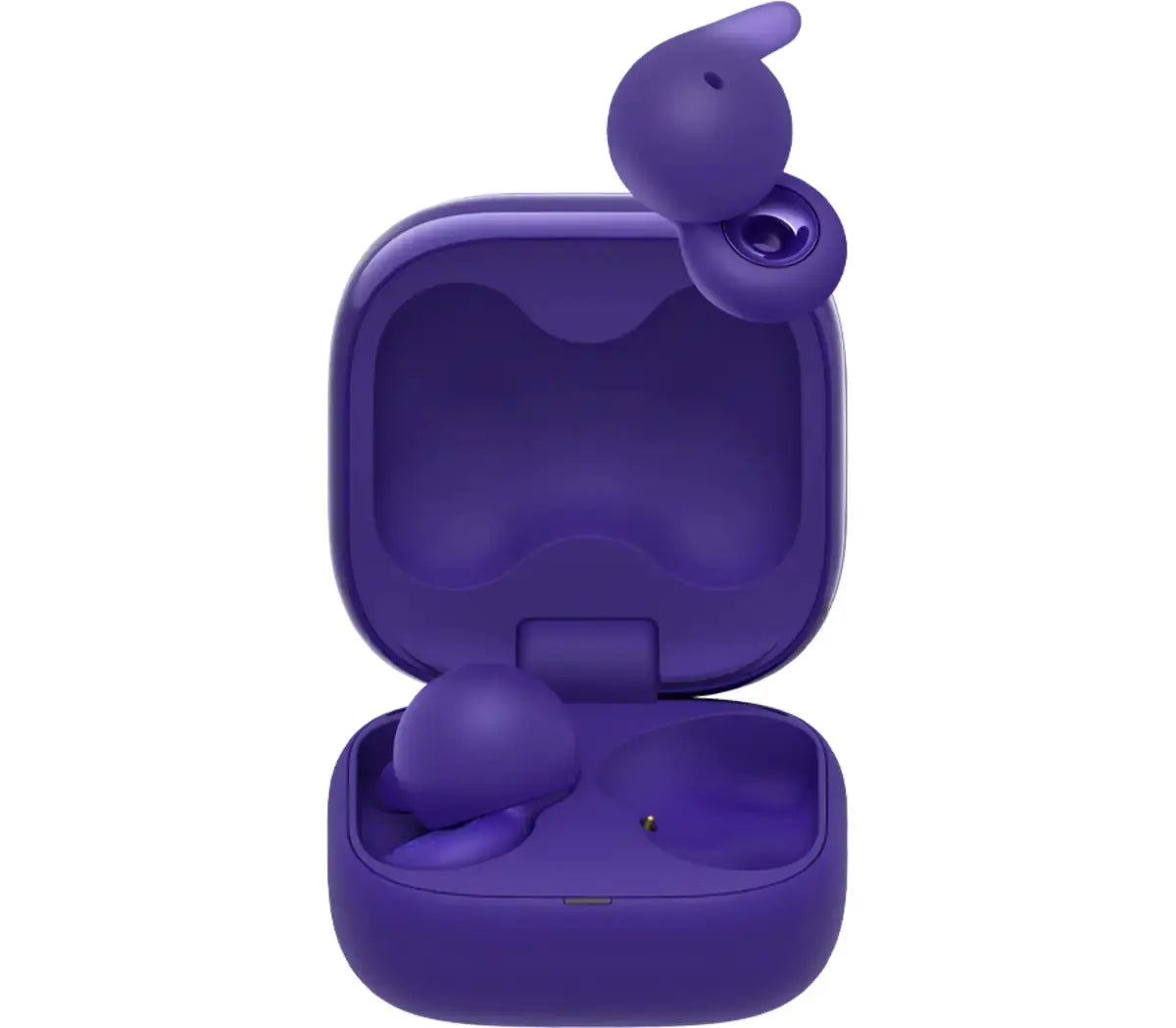 Certified Refurbished - LinkBuds Open Truly Wireless Earbuds | Violet - Free Case Cover SonyBullseye Deals