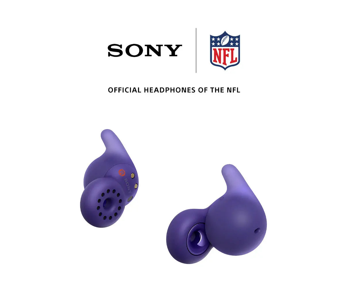 Certified Refurbished - LinkBuds Open Truly Wireless Earbuds | Violet - Free Case Cover SonyBullseye Deals