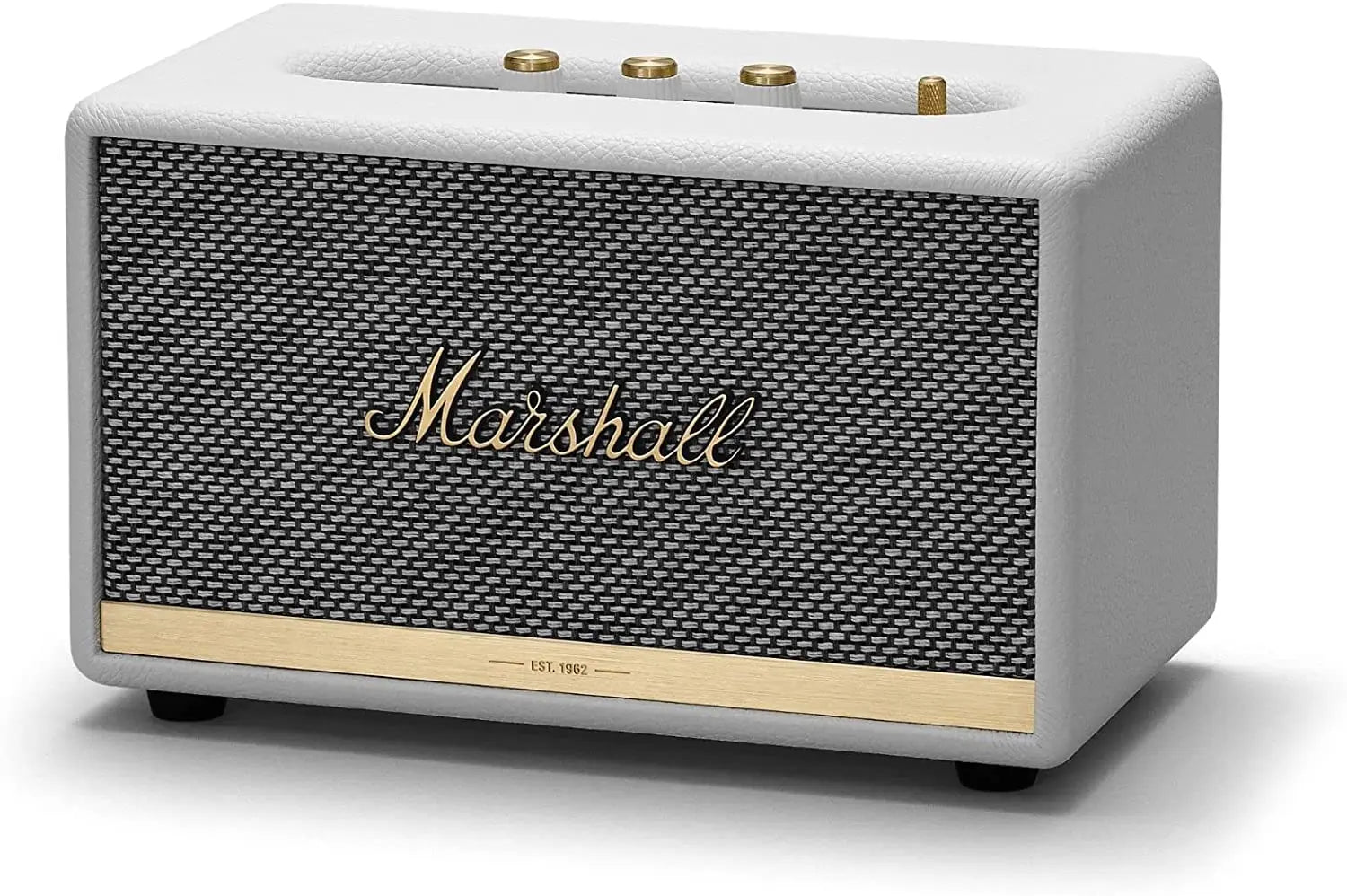 Certified Refurbished - Marshall Acton II Wireless Bluetooth Speaker - White - Secondipity