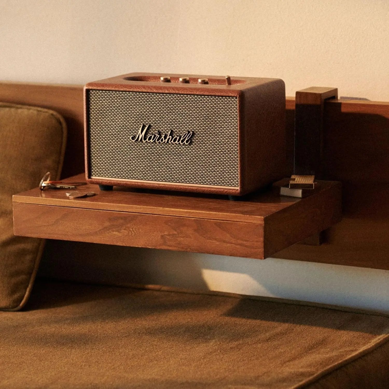 Certified Refurbished - Marshall Acton III Bluetooth Speaker, Brown MarshallBullseye Deals