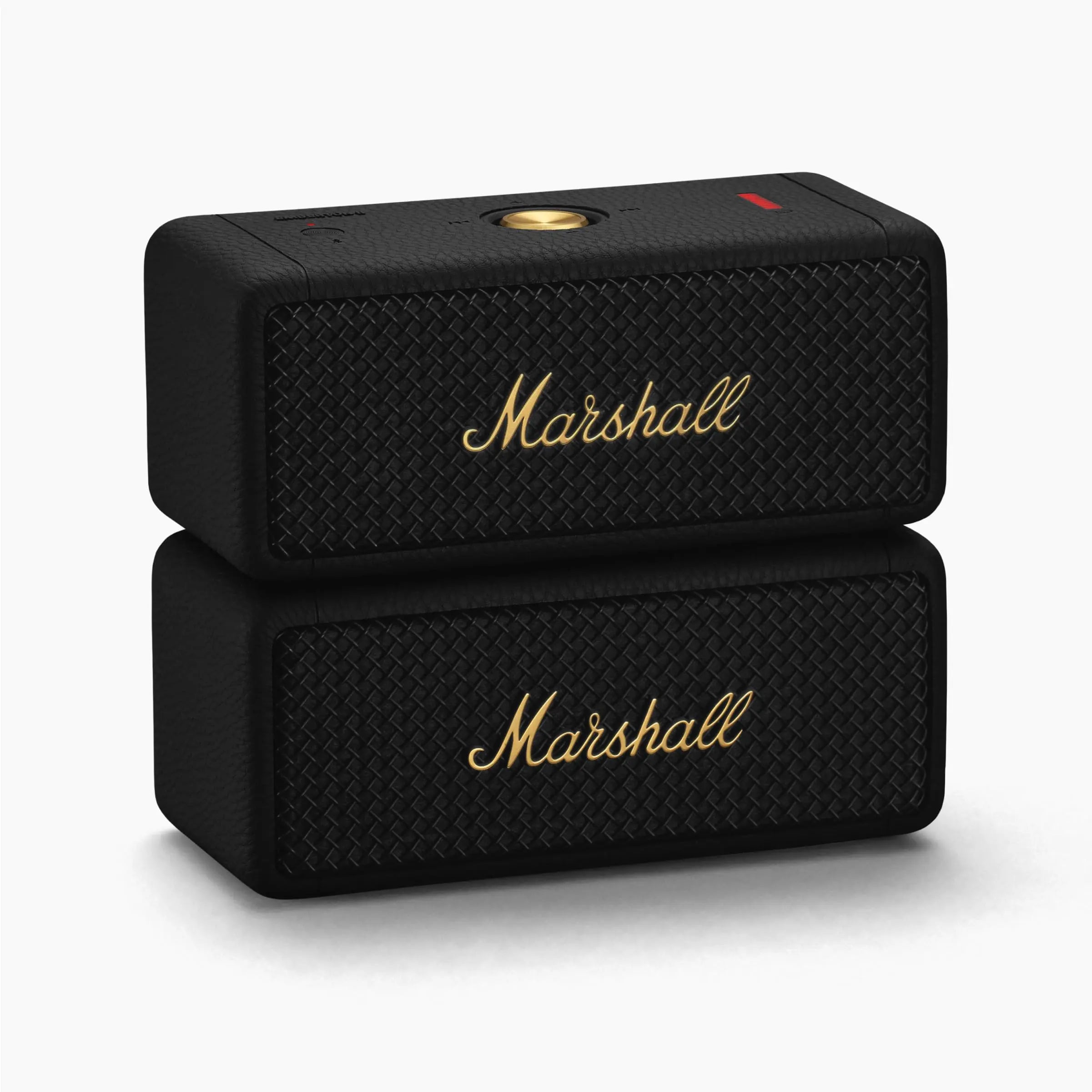Certified Refurbished - Marshall - Emberton II BT Portable Speaker - Black & Brass MarshallBullseye Deals