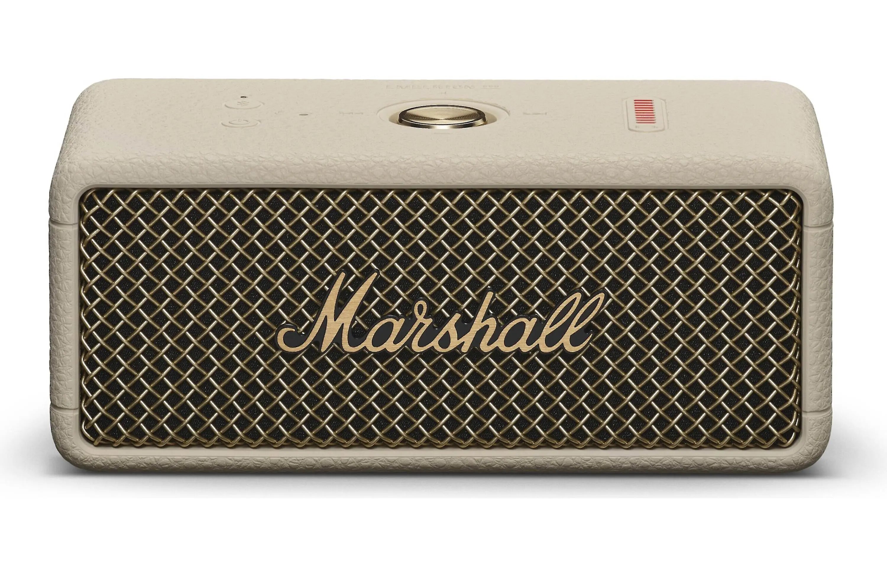 Certified Refurbished - Marshall - Emberton III Portable Bluetooth Speaker - Cream MarshallBullseye Deals