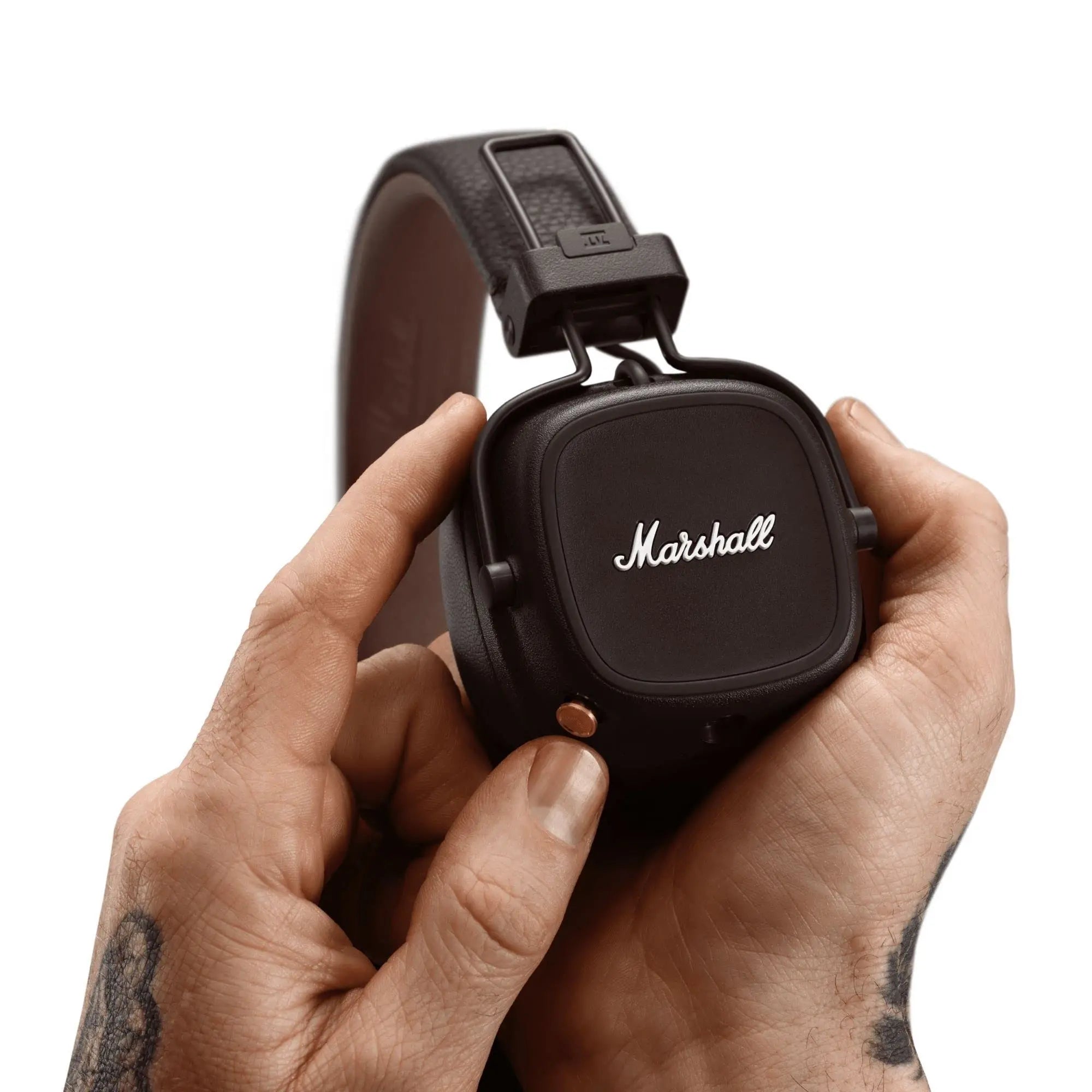 Certified Refurbished - Marshall Major IV On-Ear Bluetooth Headphones, Brown MarshallBullseye Deals