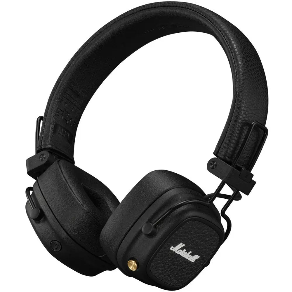 Certified Refurbished - Marshall - Major V Wireless On-Ear Headphones - Black MarshallBullseye Deals