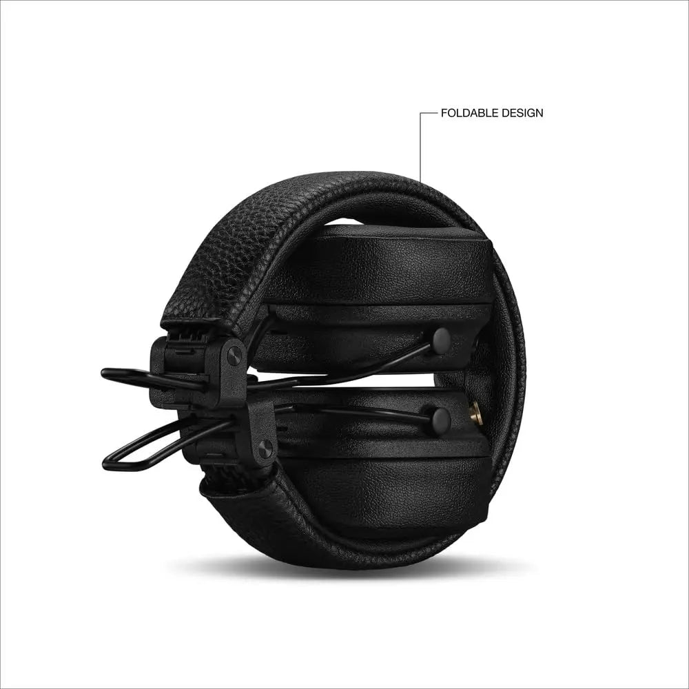 Certified Refurbished - Marshall - Major V Wireless On-Ear Headphones - Black MarshallBullseye Deals