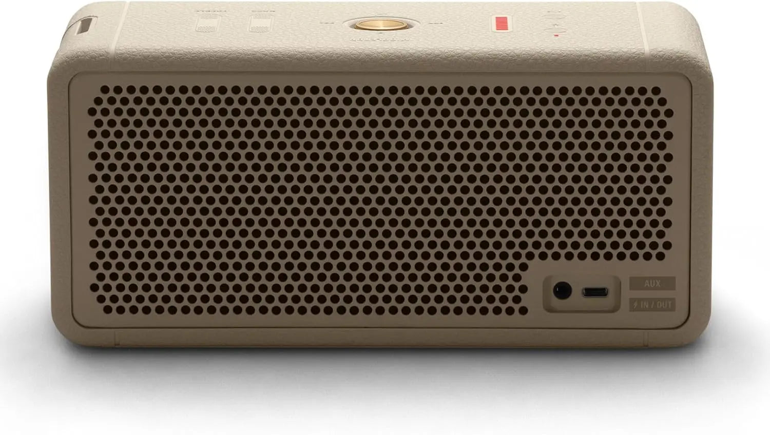 Certified Refurbished - Marshall Middleton Portable Bluetooth Speaker - Cream MarshallBullseye Deals