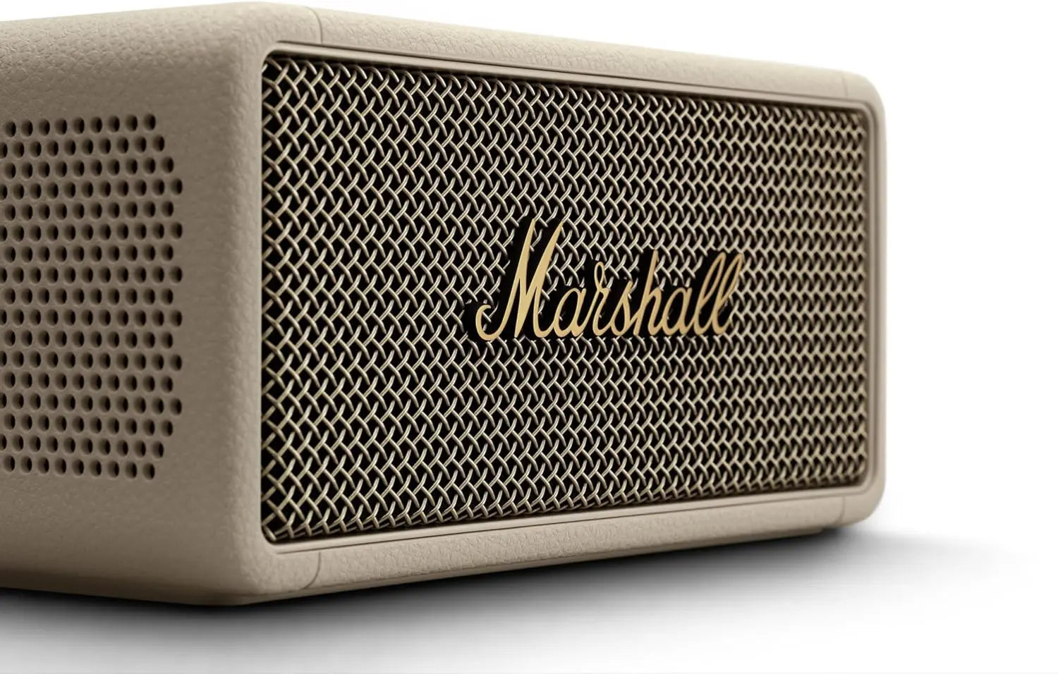 Certified Refurbished - Marshall Middleton Portable Bluetooth Speaker - Cream MarshallBullseye Deals