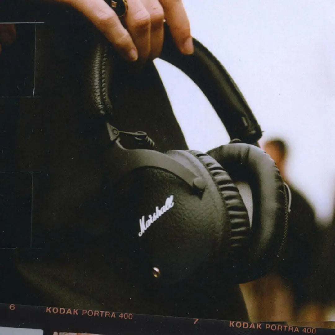Certified Refurbished - Marshall Monitor II Active Noise Canceling Over-Ear Bluetooth Headphone, Black MarshallBullseye Deals