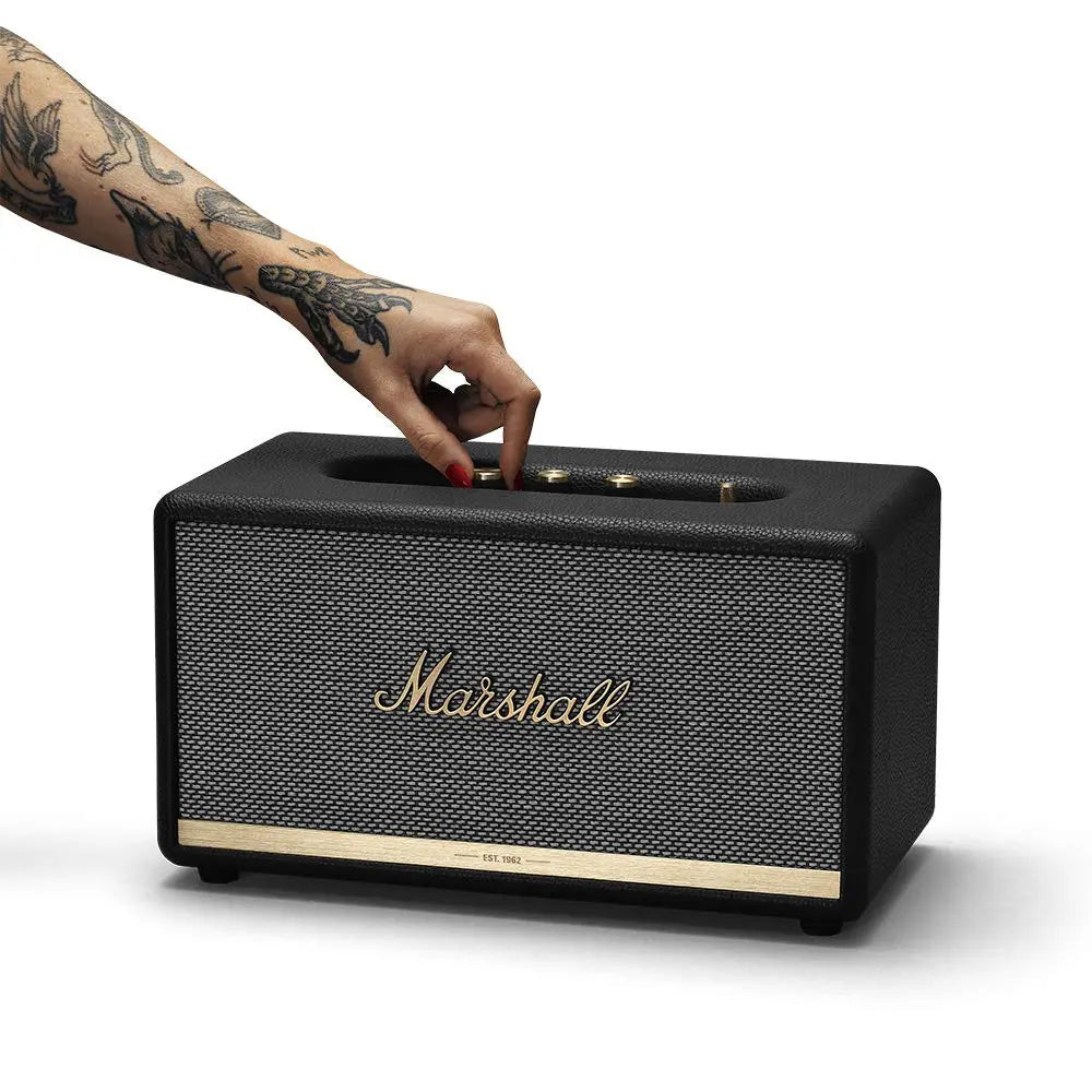 Certified Refurbished - Marshall Stanmore II Wireless Bluetooth Speaker - Black - Secondipity