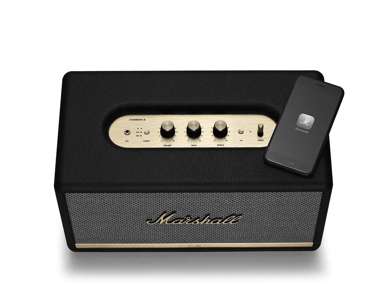 Certified Refurbished - Marshall Stanmore II Wireless Bluetooth Speaker - Black - Secondipity