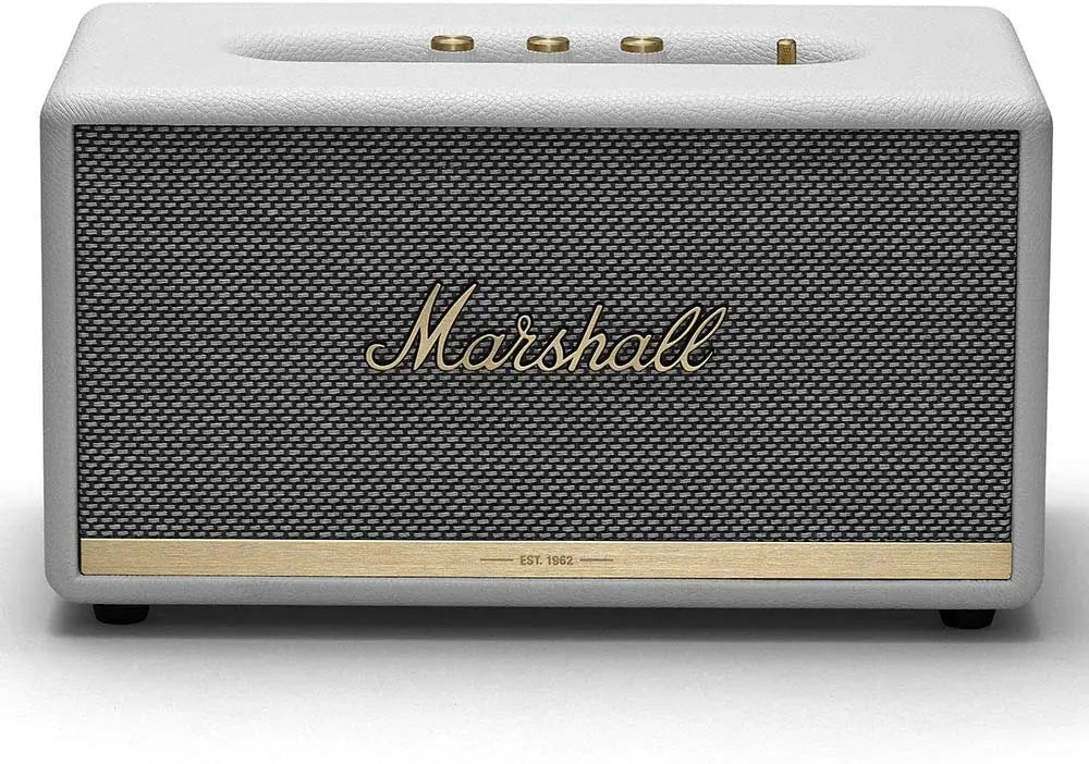 Certified Refurbished - Marshall Stanmore II Wireless Bluetooth Speaker - White - Secondipity