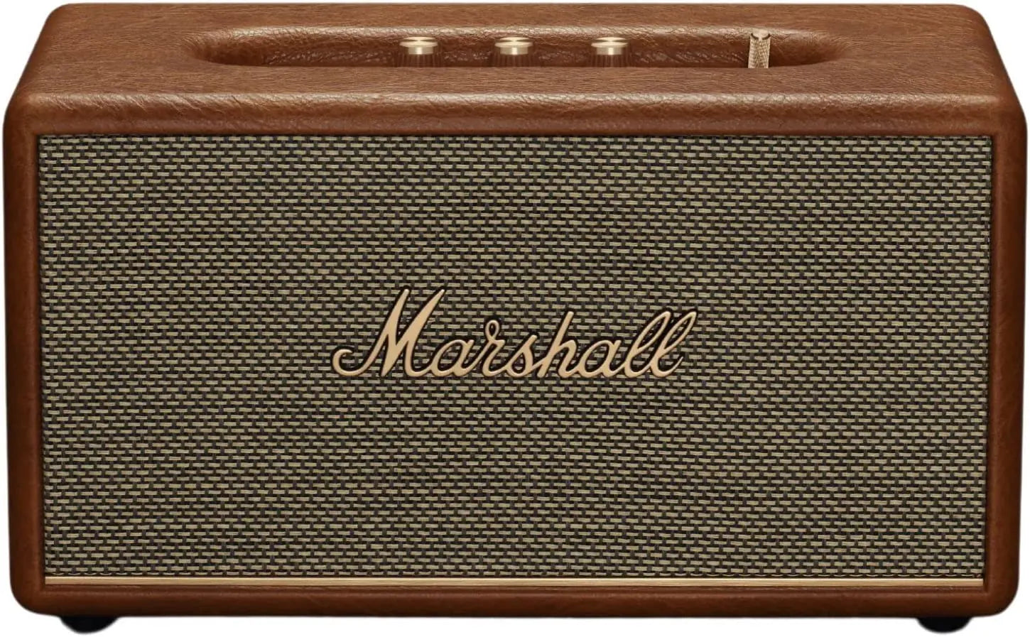 Certified Refurbished - Marshall - Stanmore III Bluetooth Speaker - Brown MarshallBullseye Deals