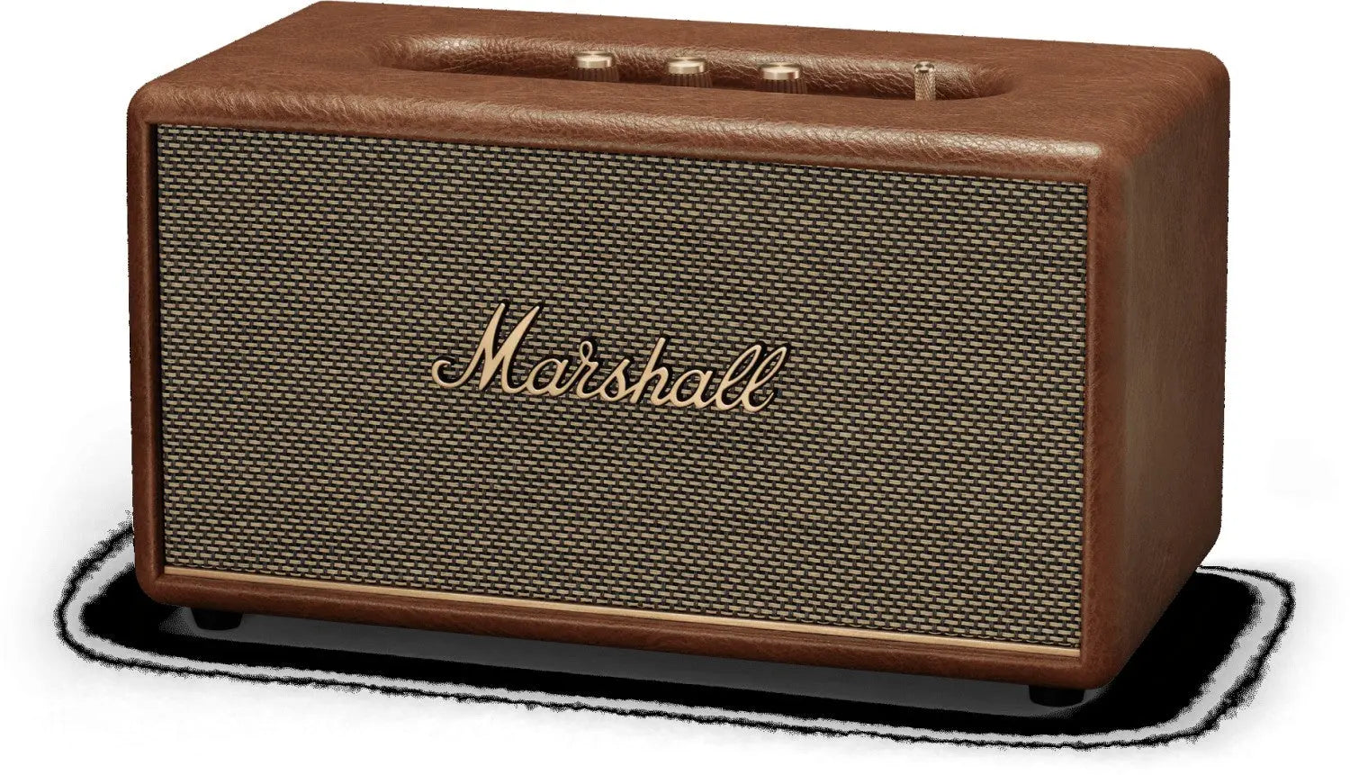 Certified Refurbished - Marshall - Stanmore III Bluetooth Speaker - Brown MarshallBullseye Deals