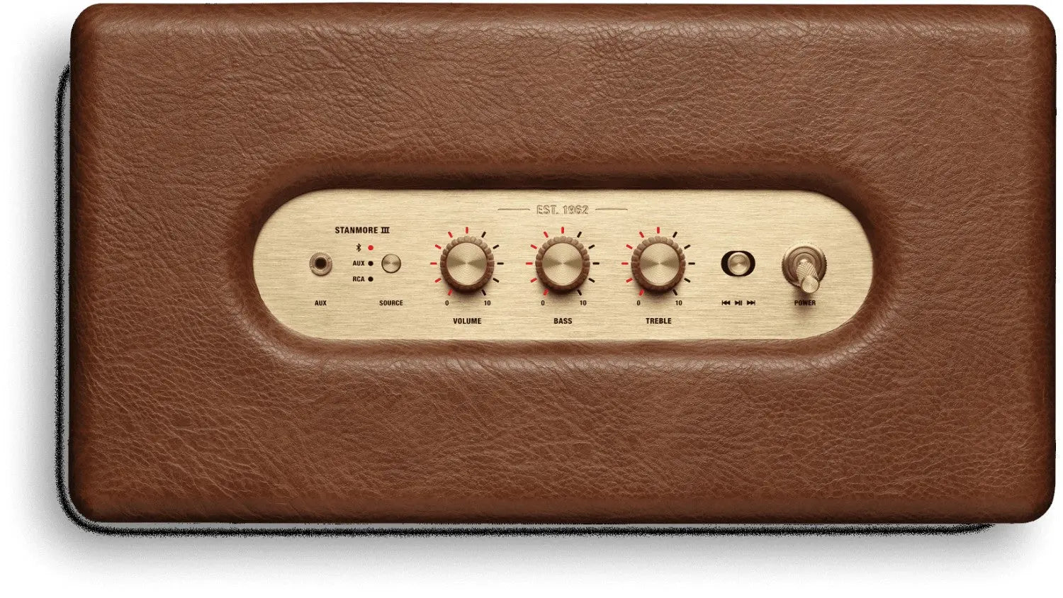 Certified Refurbished - Marshall - Stanmore III Bluetooth Speaker - Brown MarshallBullseye Deals
