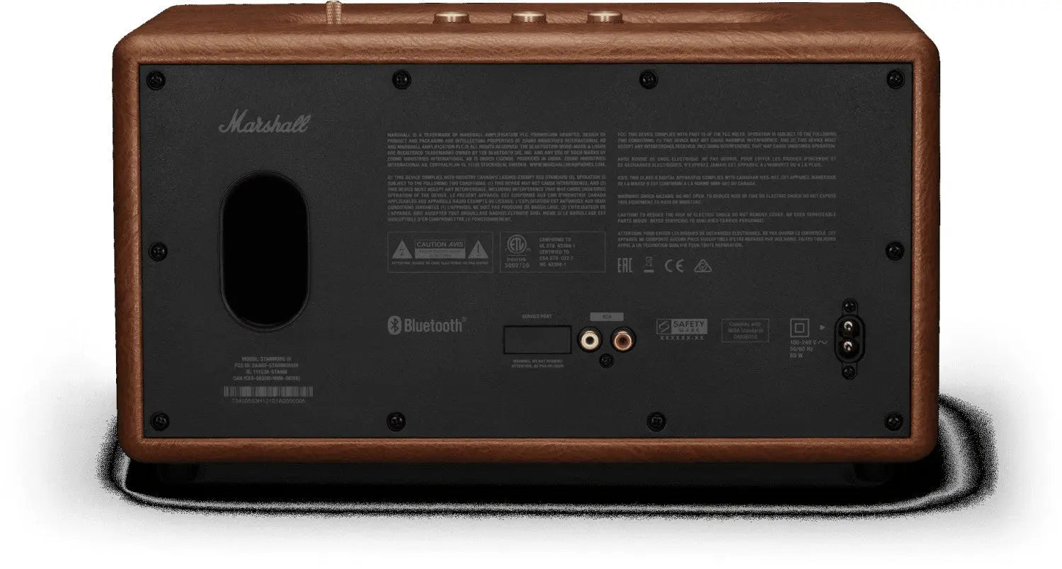 Certified Refurbished - Marshall - Stanmore III Bluetooth Speaker - Brown MarshallBullseye Deals