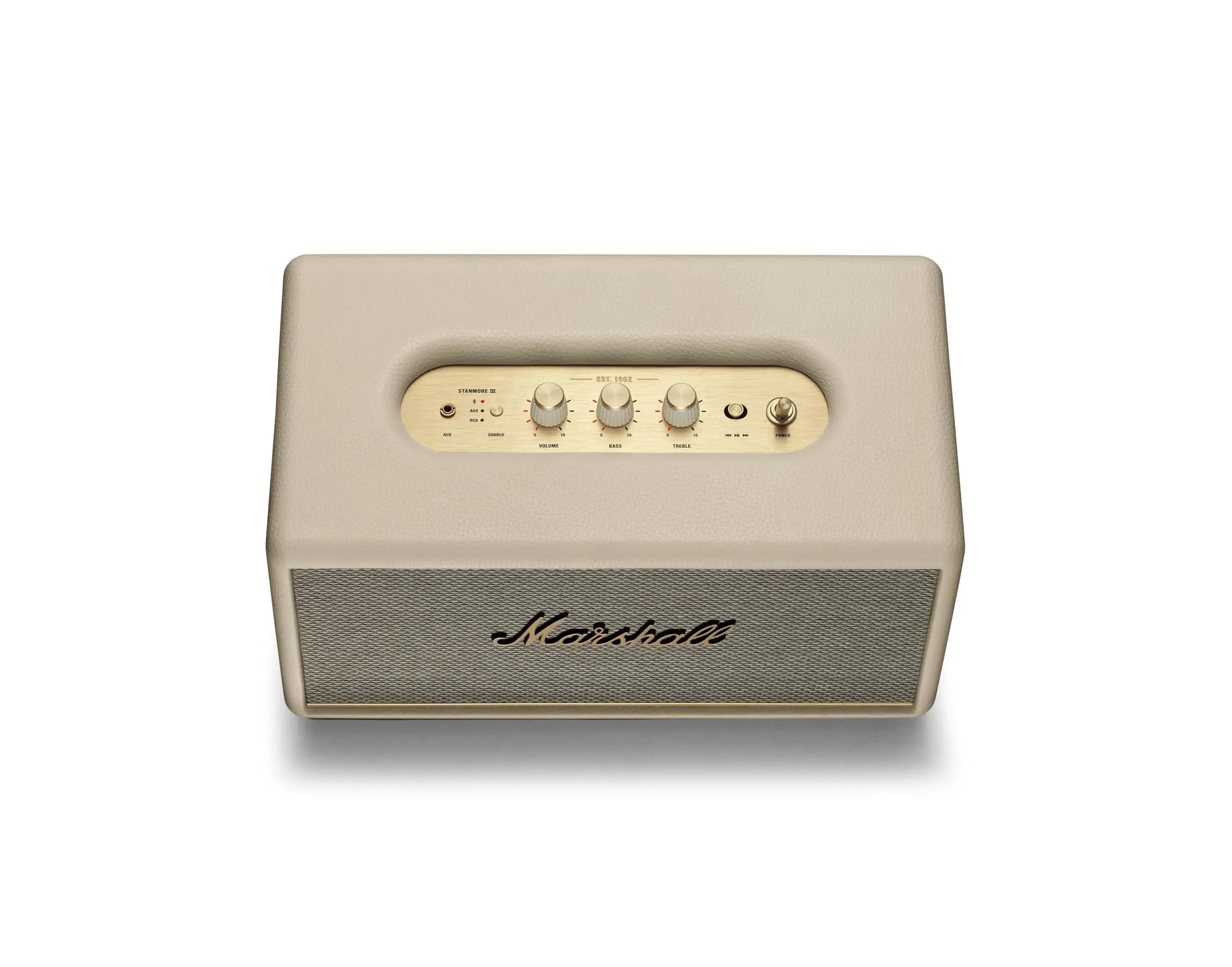 Certified Refurbished - Marshall Stanmore III Bluetooth Wireless Speaker - Cream MarshallBullseye Deals