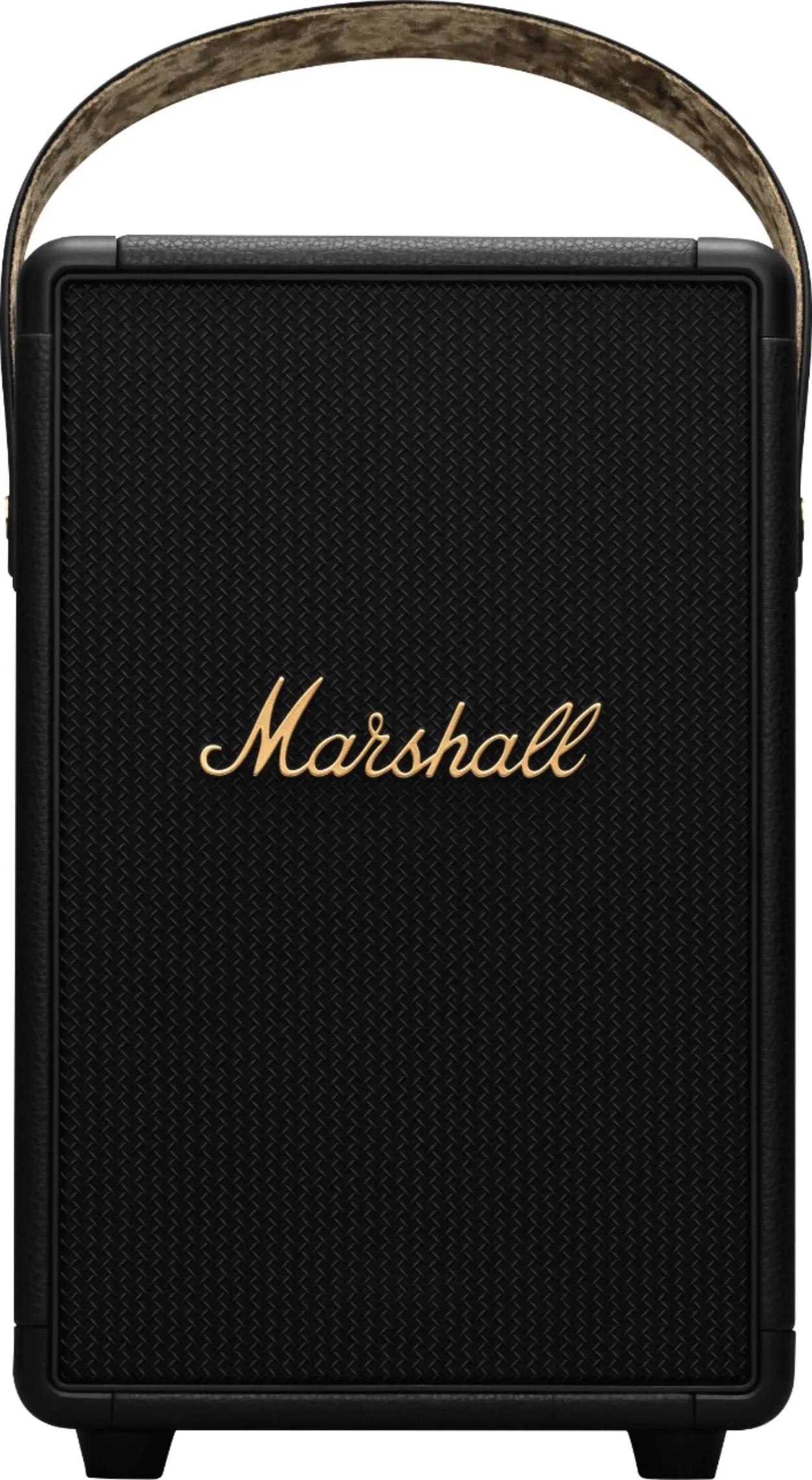Certified Refurbished - Marshall Tufton Bluetooth Speaker, Black & Brass MarshallBullseye Deals