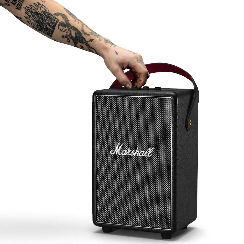 Certified Refurbished - Marshall Tufton Portable Wireless Bluetooth Speaker - Black - Secondipity