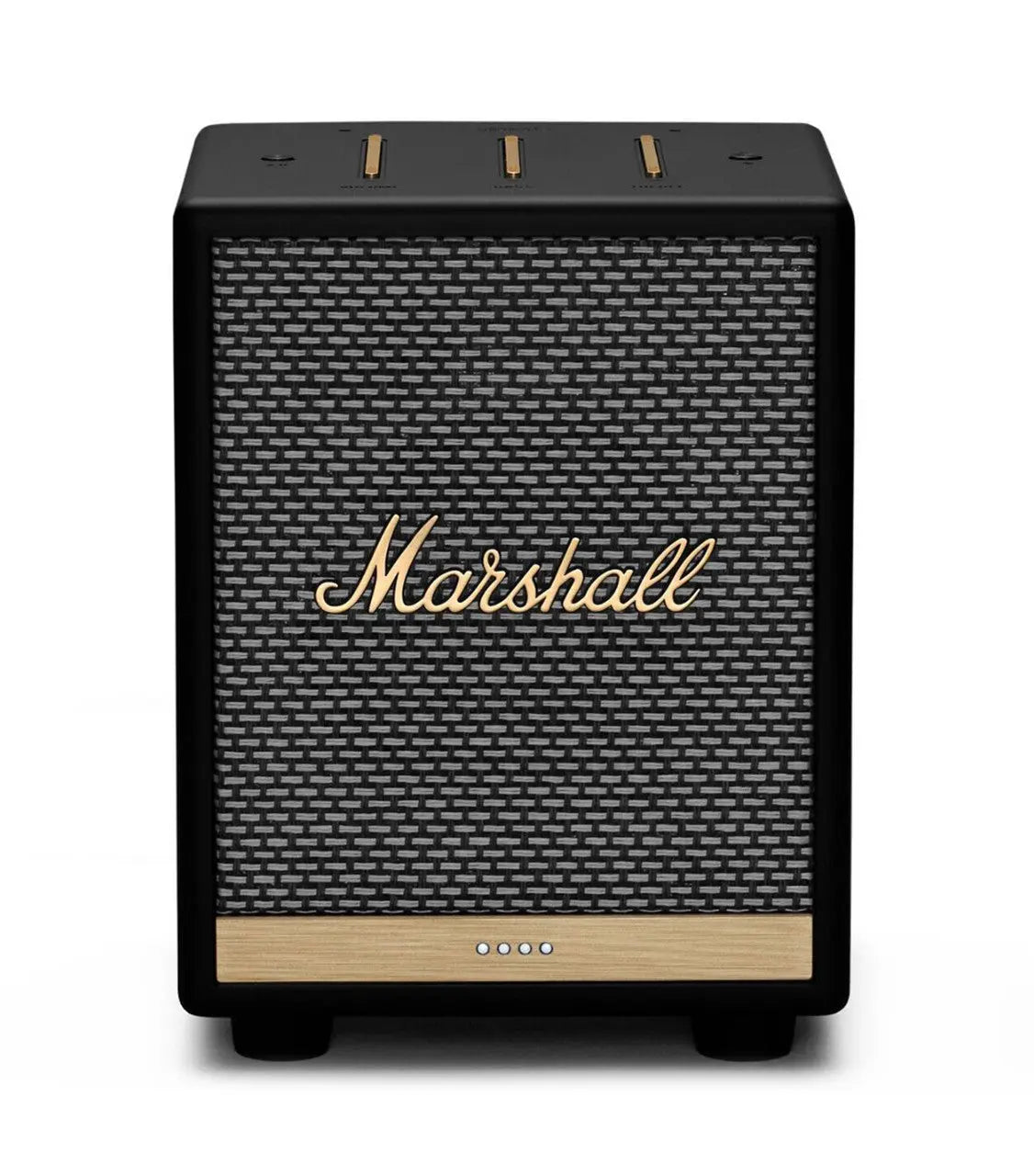 Certified Refurbished - Marshall Uxbridge Home Voice Speaker with Amazon Alexa Built-in, Black - Secondipity