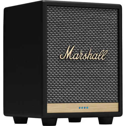 Certified Refurbished - Marshall - Uxbridge Smart Speaker with Amazon Alexa - Black - Secondipity