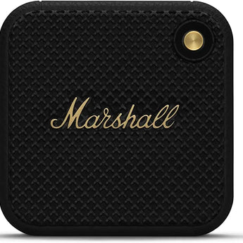 Certified Refurbished - Marshall - Willen BT Portable Speaker - Black & Brass MarshallBullseye Deals