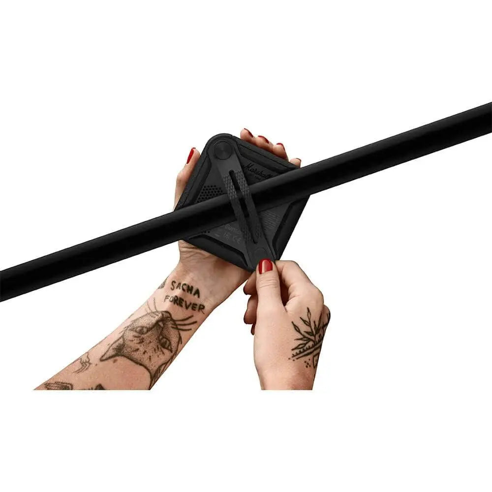 Certified Refurbished - Marshall - Willen BT Portable Speaker - Black & Brass MarshallBullseye Deals