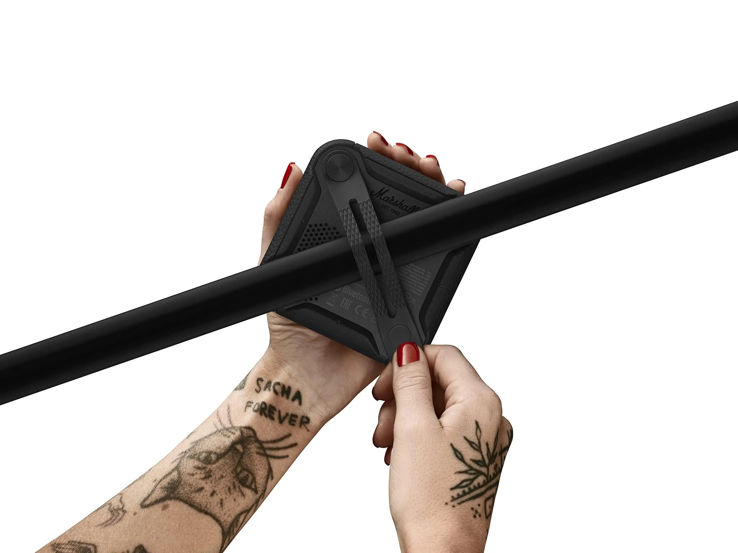 Certified Refurbished - Marshall - Willen BT Portable Speaker - Black & Brass MarshallBullseye Deals