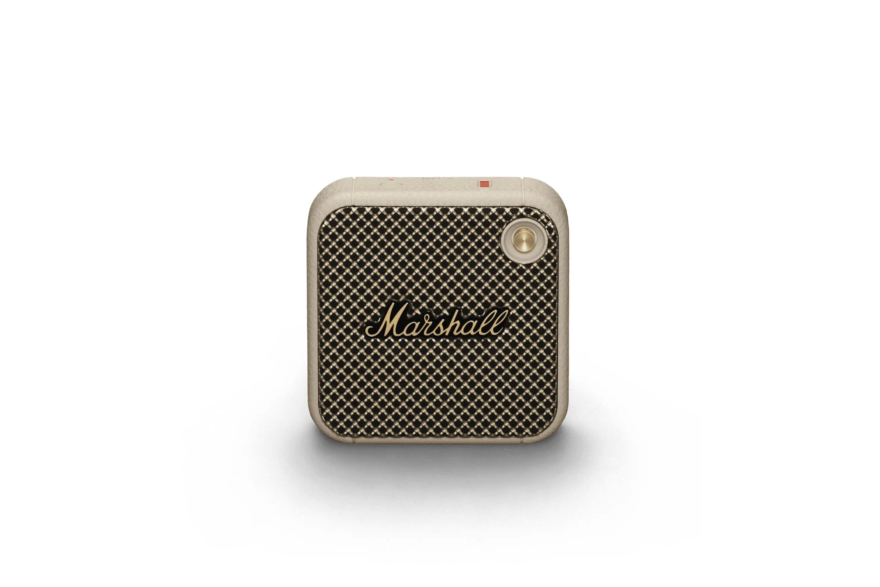 Certified Refurbished - Marshall Willen Portable Bluetooth Speaker (Cream) MarshallBullseye Deals