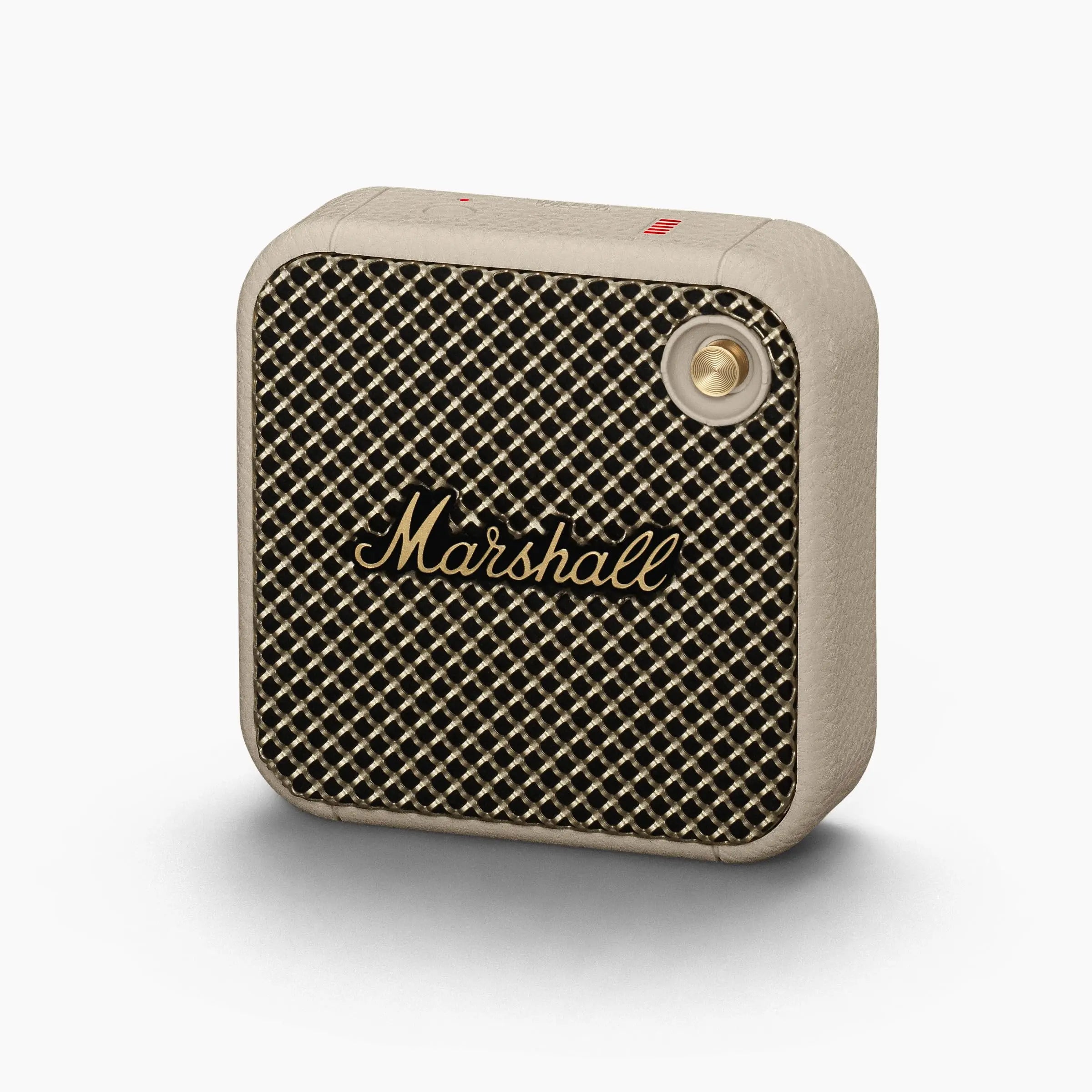 Certified Refurbished - Marshall Willen Portable Bluetooth Speaker (Cream) MarshallBullseye Deals