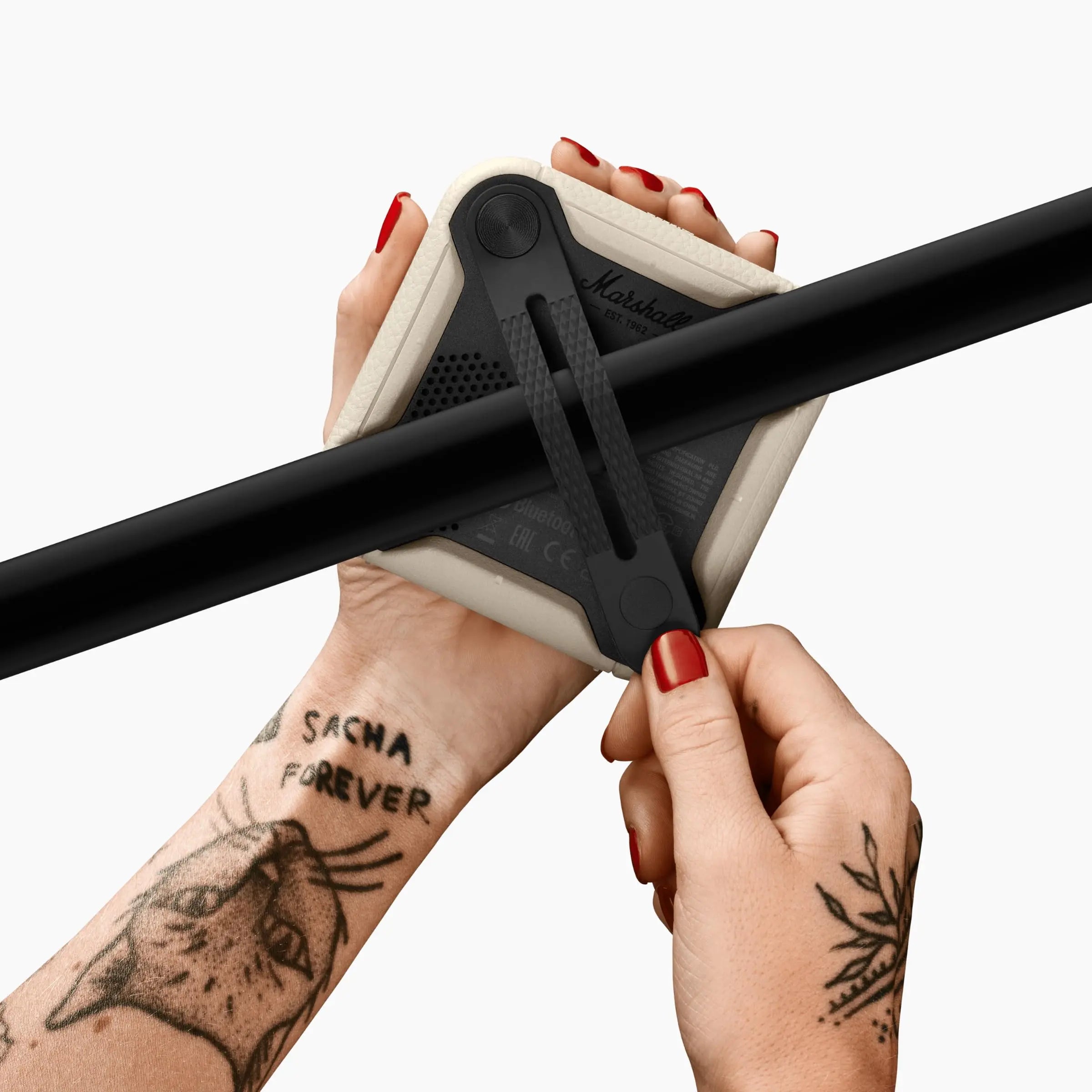 Certified Refurbished - Marshall Willen Portable Bluetooth Speaker (Cream) MarshallBullseye Deals