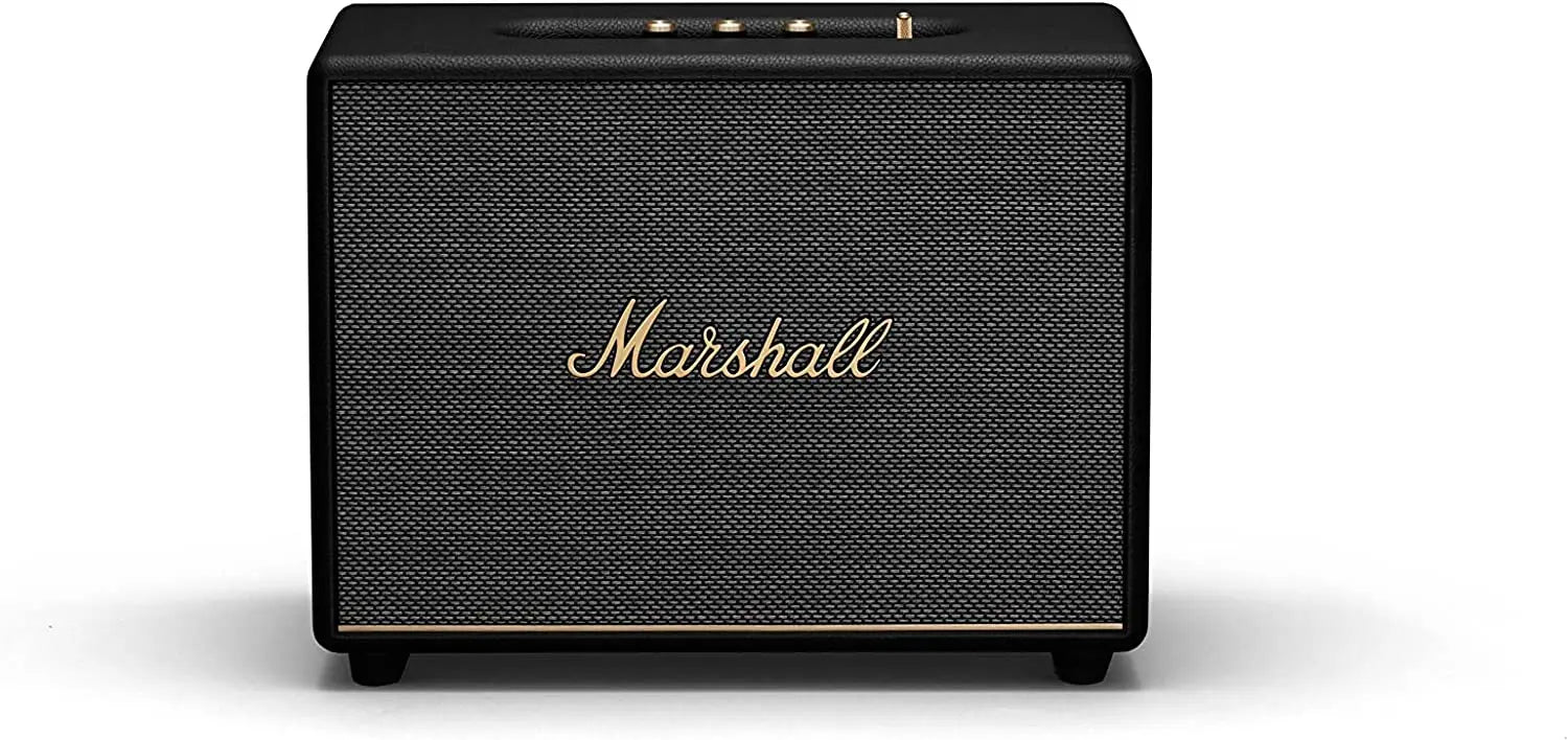 Certified Refurbished - Marshall - Woburn III Bluetooth Speaker - Black MarshallBullseye Deals