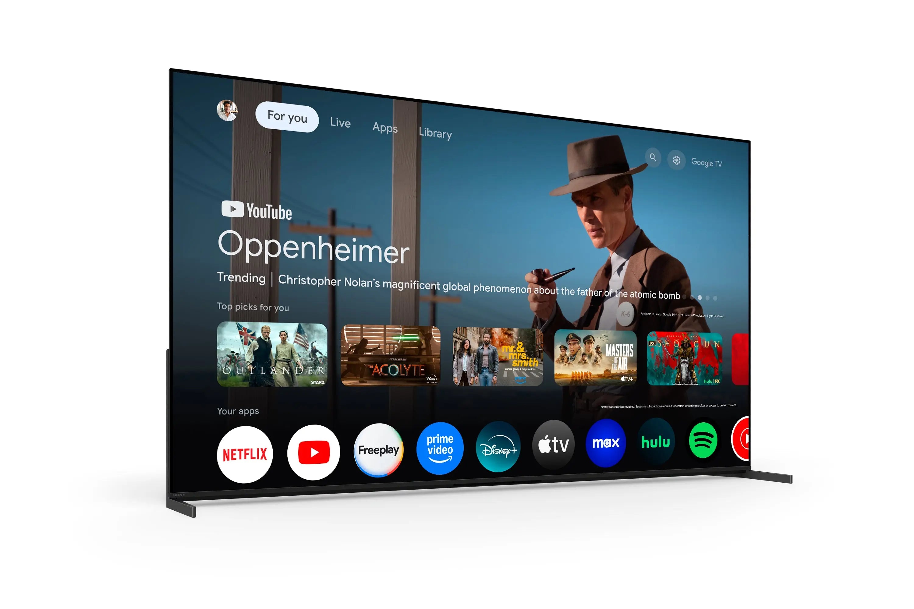 Certified Refurbished - Sony 55-Inch Class BRAVIA 8 OLED 4K UHD Smart Google TV (2024) K55XR80 SonyBullseye Deals