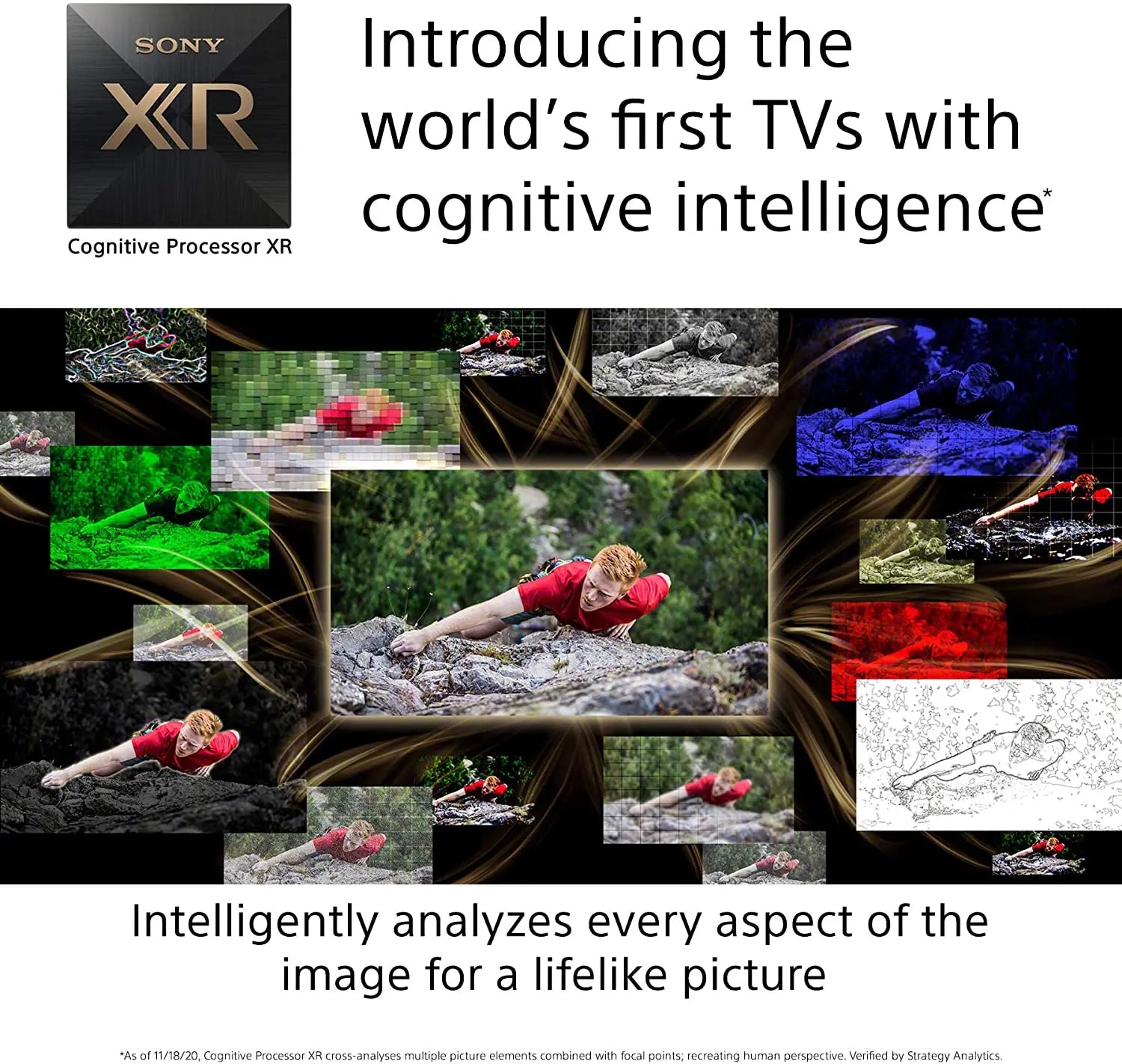 Certified Refurbished - Sony A90J 83 Inch TV: BRAVIA XR OLED 4K Ultra HD Smart Google TV - XR83A90J SonyBullseye Deals