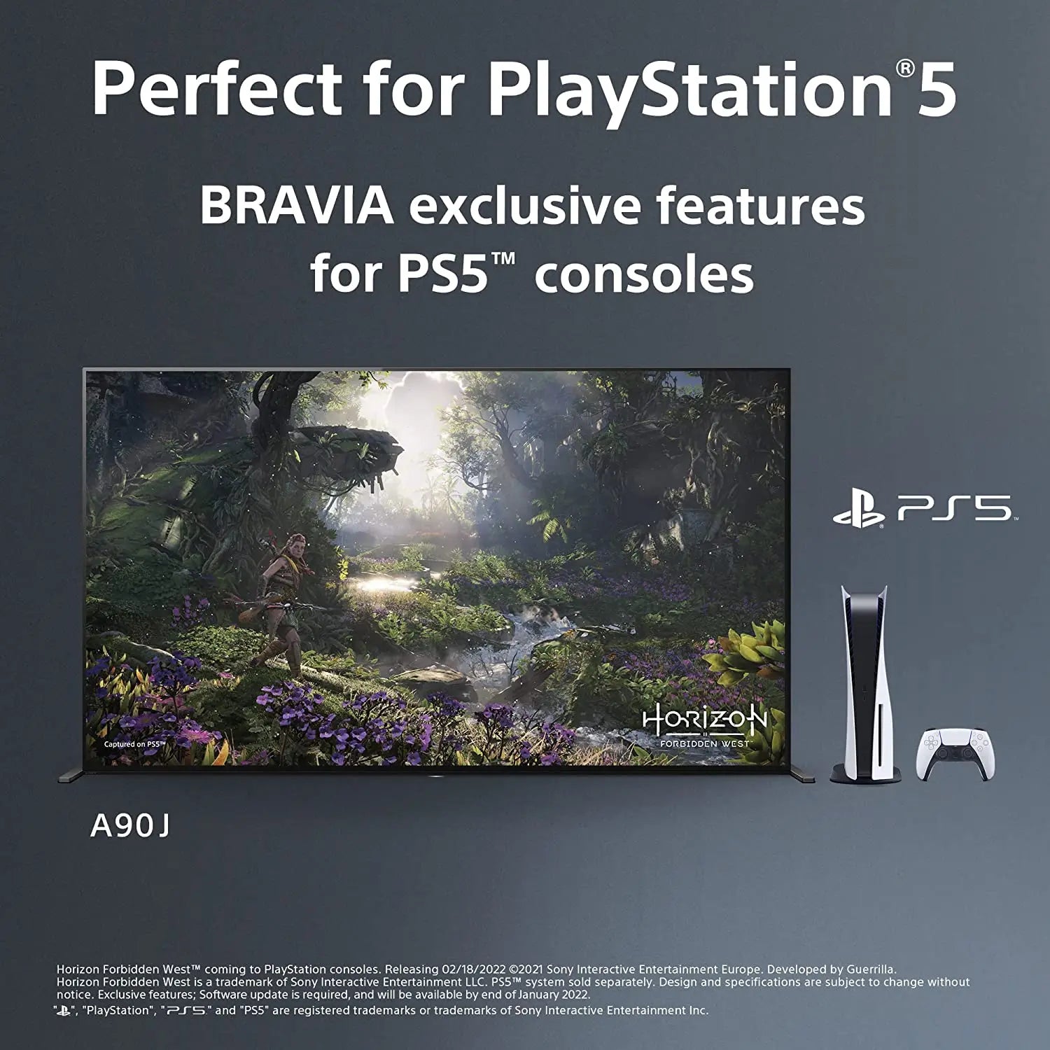 Certified Refurbished - Sony A90J 83 Inch TV: BRAVIA XR OLED 4K Ultra HD Smart Google TV - XR83A90J SonyBullseye Deals