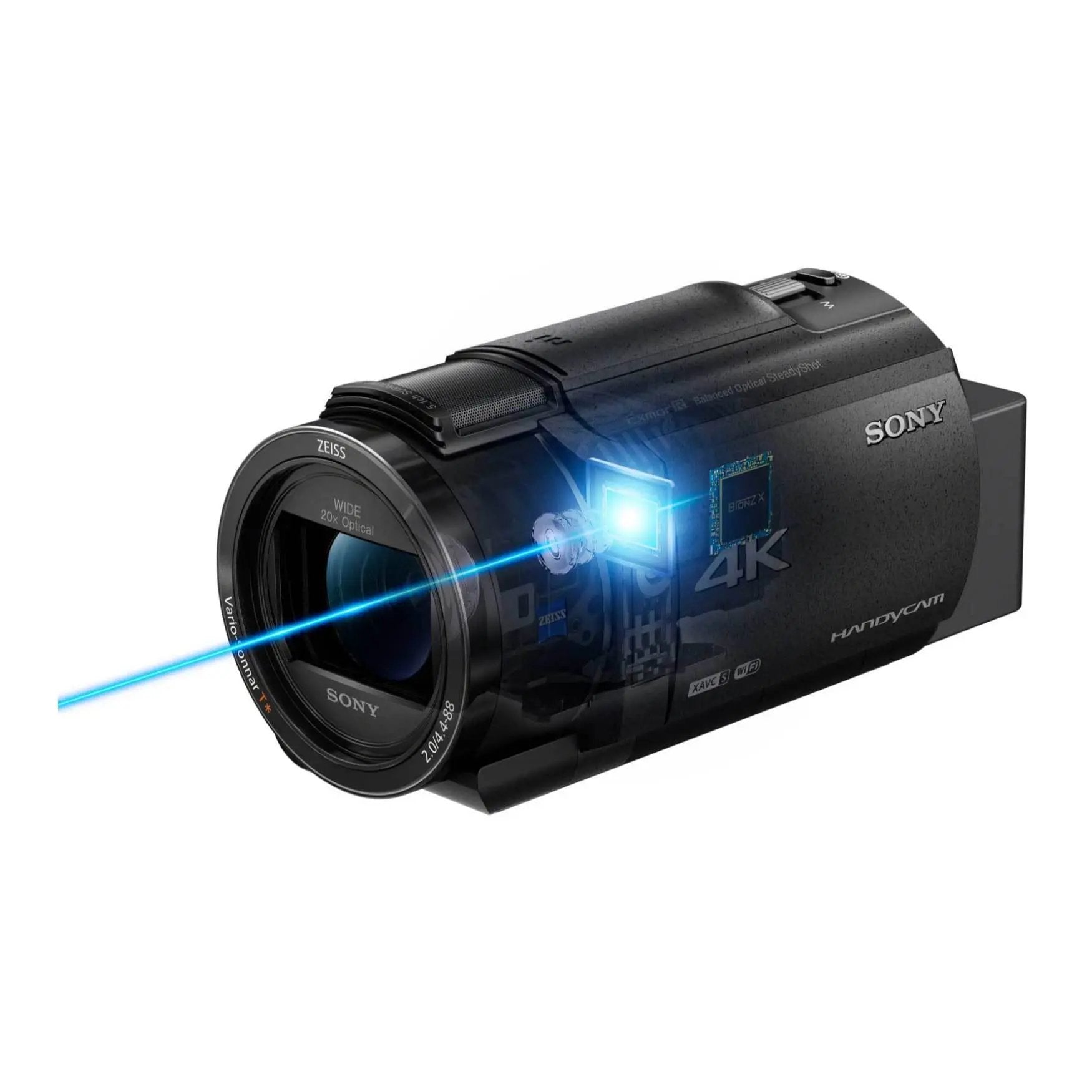 Certified Refurbished - Sony - AX43A 4K Handycam with Exmore R CMOS sensor camcorder - Black SonyBullseye Deals