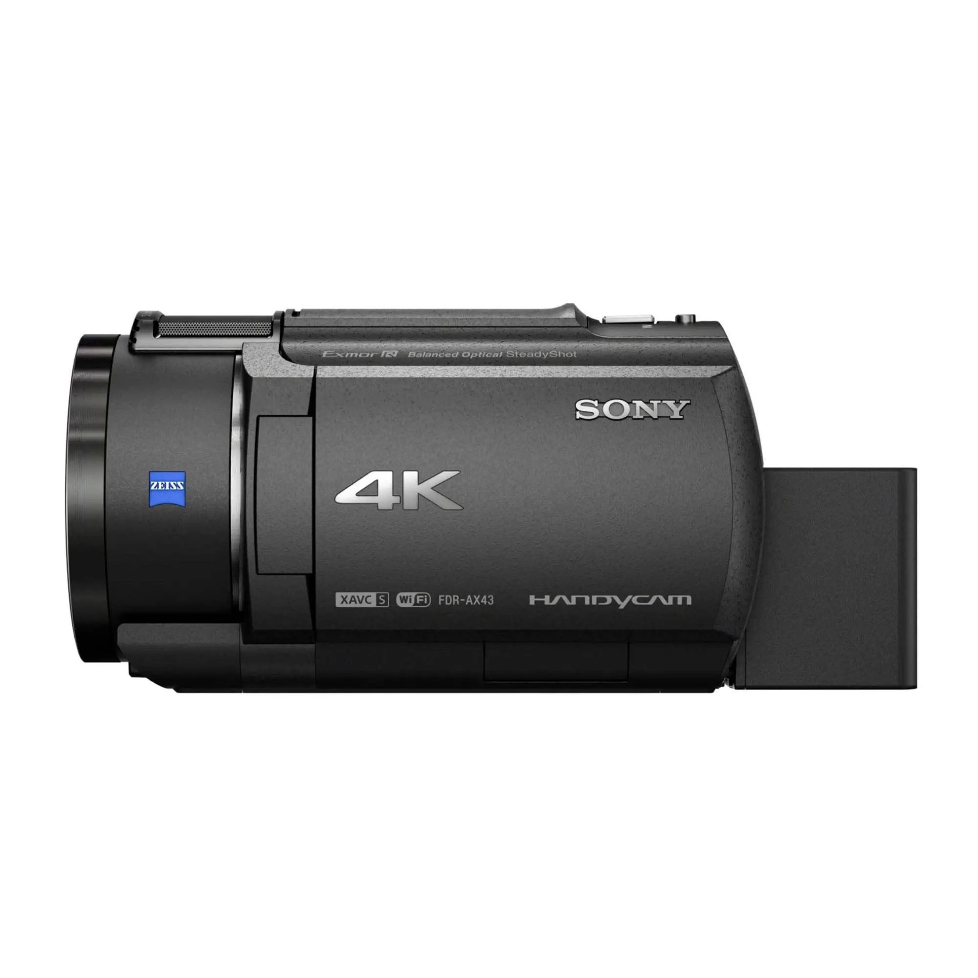 Certified Refurbished - Sony - AX43A 4K Handycam with Exmore R CMOS sensor camcorder - Black SonyBullseye Deals