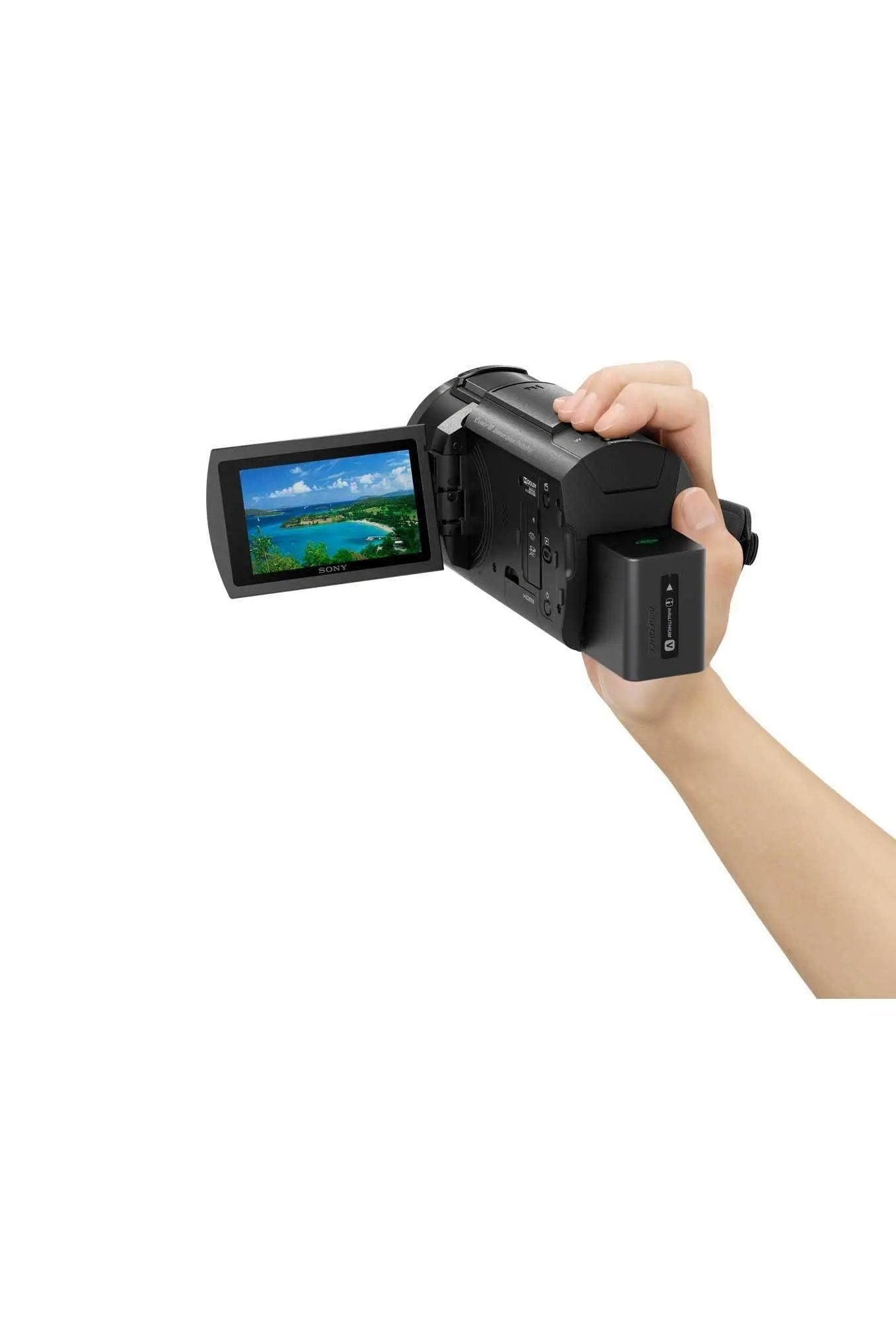 Certified Refurbished - Sony - AX43A 4K Handycam with Exmore R CMOS sensor camcorder - Black SonyBullseye Deals