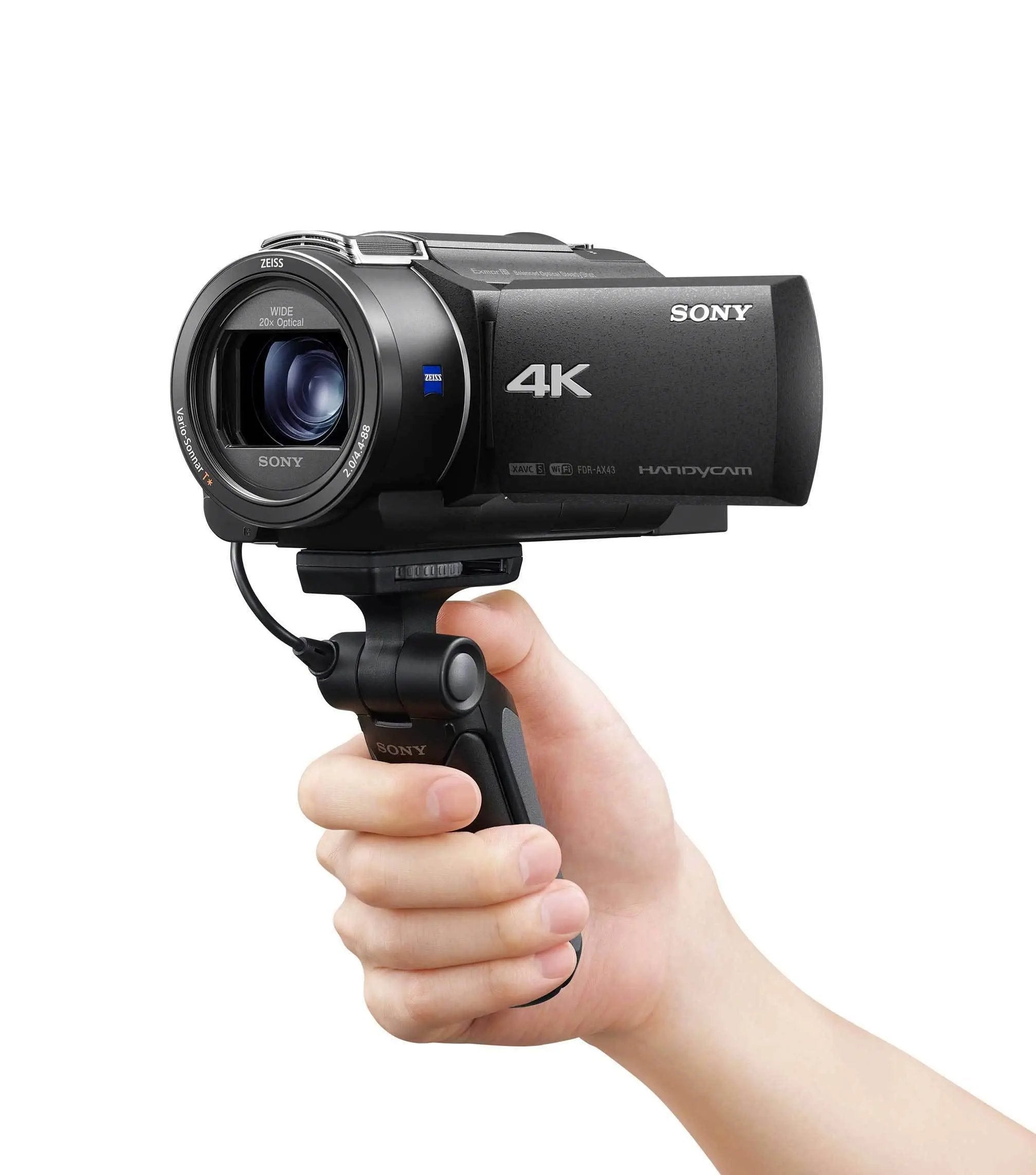 Certified Refurbished - Sony - AX43A 4K Handycam with Exmore R CMOS sensor camcorder - Black SonyBullseye Deals