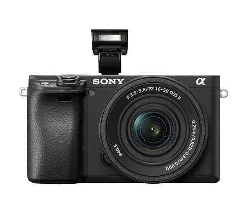 Certified Refurbished - Sony Alpha 6400 Mirrorless 4K Video Camera with E PZ 16-50mm Lens - Black SonyBullseye Deals