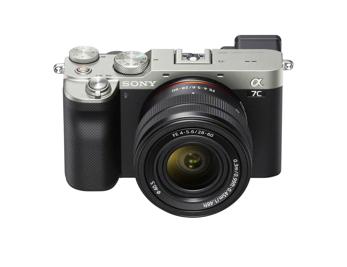 Certified Refurbished - Sony Alpha 7C Full-Frame Compact Mirrorless Camera Kit - Silver (ILCE7CL/S) SonyBullseye Deals