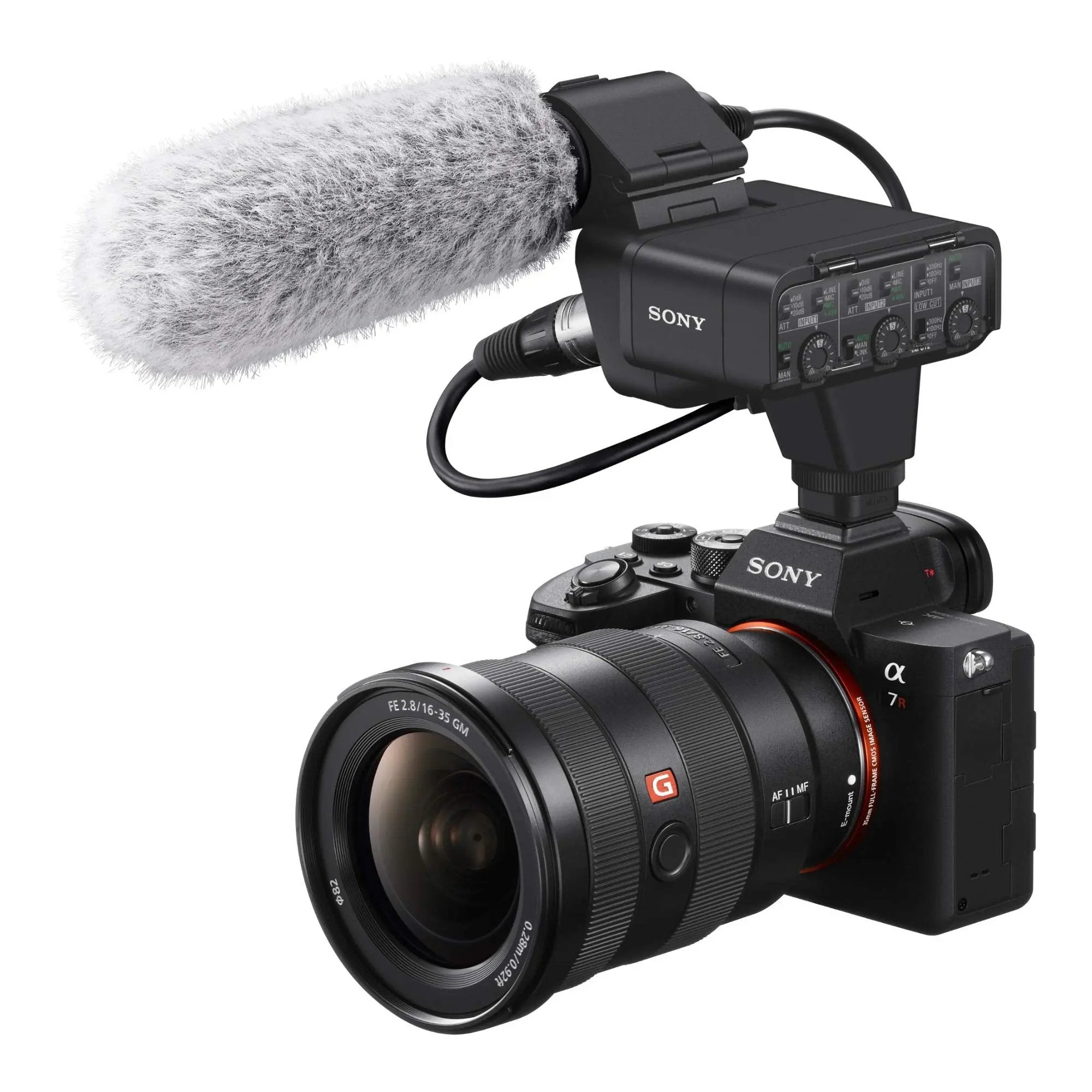 Certified Refurbished - Sony - Alpha Digital XLR Adaptor Kit with Microphone SonyBullseye Deals