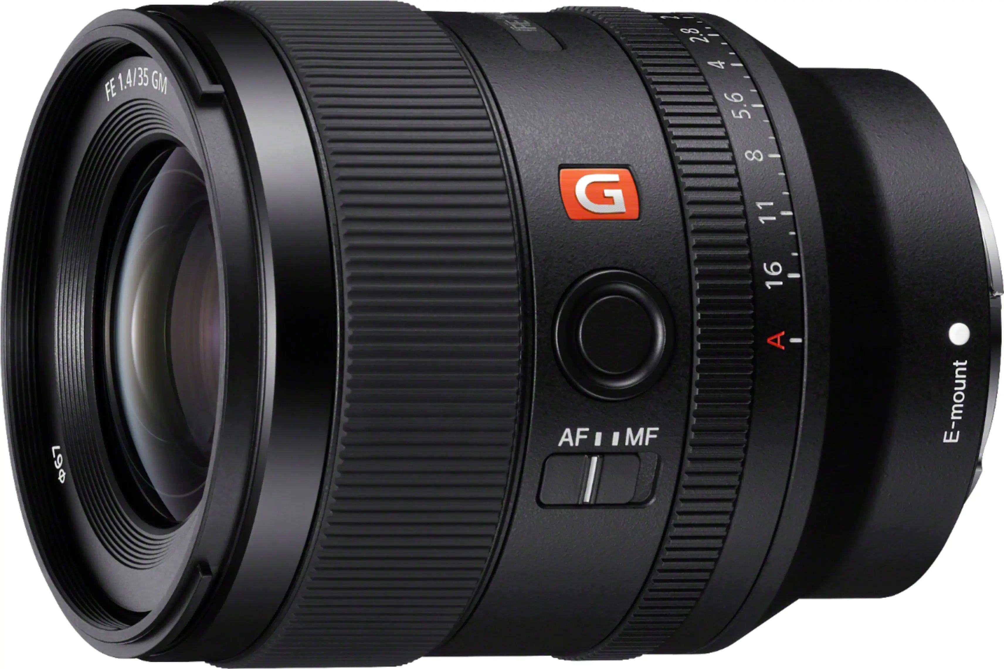 Certified Refurbished - Sony - Alpha FE 35mm F1.4 GM Full Frame Wide Angle G Master E mount Lens SonyBullseye Deals